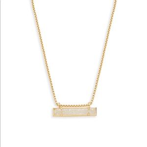 Kendra Scott Drusy Bar Necklace